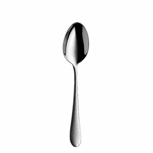 (12 pieces) WMF | Sitello Table Spoon – 18/10 Stainless Steel - 212 mm - Polished - Hammered Finish