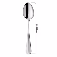 (12 pcs) Dessert spoon Milo - 18/10 stainless steel - 205mm