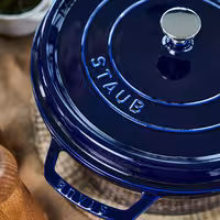 STAUB | LA COCOTTE - Cocotte - Ø 280 mm - Lijevano željezo - Tamnoplava boja