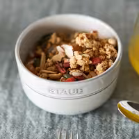 STAUB | Dining Line Ceramic Bowl – Ø 12 cm - White Truffle