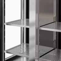 Commercial Panoramic Wine Fridge / Cheese Display Fridge - Stainless Steel - Single Zone - 450L - max. 128 bottles