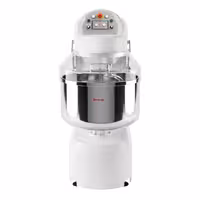 Pekarska spiralna miješalica za tijesto - 131 l / 80 kg - 2 brzine - s fiksnom posudom - s timerom - 400 V - za pizzu i kruh