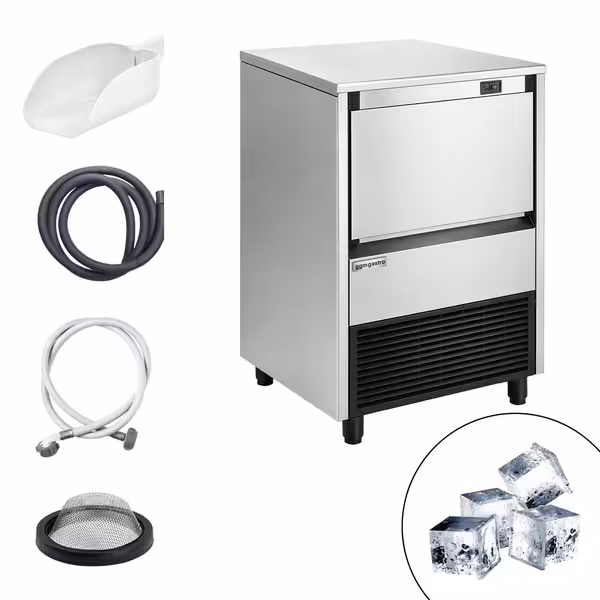 Commercial Ice Machine - Cube - 76 kg/24 h