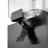 Commercial Juice Dispenser - 1x polycarbonate tank with tap & paddle agitation - 18 Litres - 290W - Black - incl. drip tray