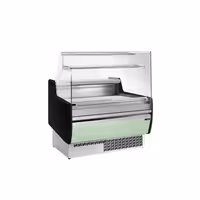 Serve Over Counter - 998x953mm - with 1 door - front panel light green