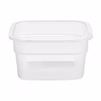 (6 pieces) CAMBRO | CAMSQUARES® FreshPro Square Food Containers – 0.47 L – Clear – Dishwasher Safe