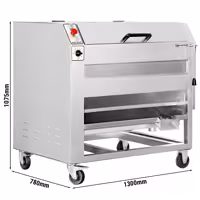 Elektromos Burgonyakoptató - 600 kg/h - 750 W - 230 V - 1400 ford/perc