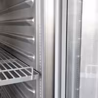 Szafa mroźnicza ze stali nierdzewnej PREMIUM PLUS – GN 2/1 – 1240 litrów – z 2 szklanymi drzwiami