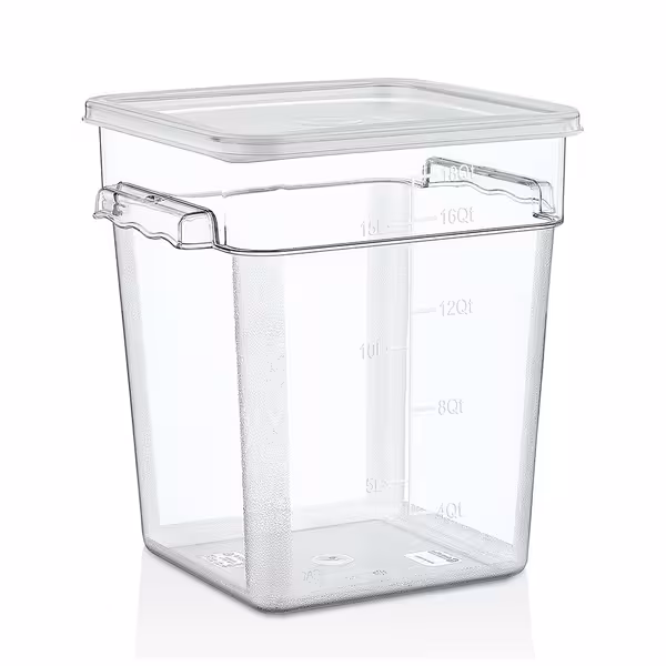 Kutija za hranu - s poklopcem - polipropilen - visina: 330 mm - 17,2 l