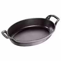 STAUB | SPECIALITIES - Posuda za pečenje - Ovalna - 240 mm - Lijevano željezo - Grafit siva boja