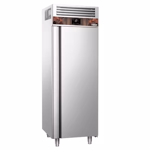 Szafa chłodnicza do czekolady PREMIUM – stal nierdzewna – GN 2/1 – 700 L – z 1 drzwiami
