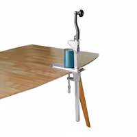 Manual Bench Can Opener - Shaft Length: 480mm - Stainless Steel - Max Can Height: 25cm