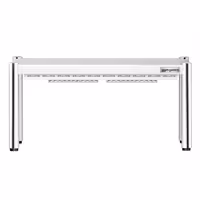 Commercial Heated Gantry with 1 Ceramic Heater - 800x370mm - 700W - Single Tier - height-adjustable