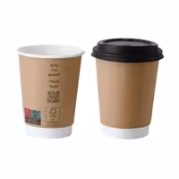 (500 pcs) Reusable Lid - Transparent - fits 200ml Deli Cup Ø90