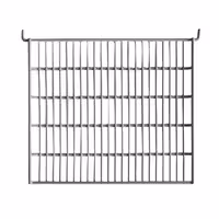Plastic-Coated Shelf Grid - Silver - for Panorama Display PVNR72E