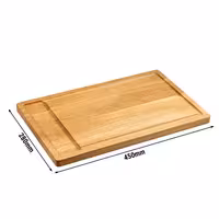 (3 pièces) Planche à découper - 450x280x20mm
