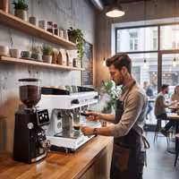 WEGA | Pegaso Plus Espressomachine / Pistonmachine - 2 groepen - met melkopschuimer & heet water