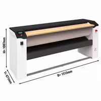 Profesionalni električni valjak za glačanje 1000 mm - 25 kg/h