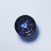 (4 pcs) Dessert Bowl - BAMA BLUE - Stoneware - round - Ø 120mm - Blue