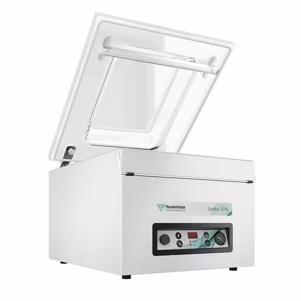 HENKELMAN | JUMBO 42XL – Komorna vakuumska pakirka – 16 m³/h – 600 W – Digitalna