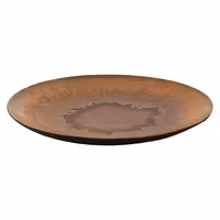 (4 adet) CECIL - Düz Tabak - Steinzeug, Ø270mm, Kahverengi