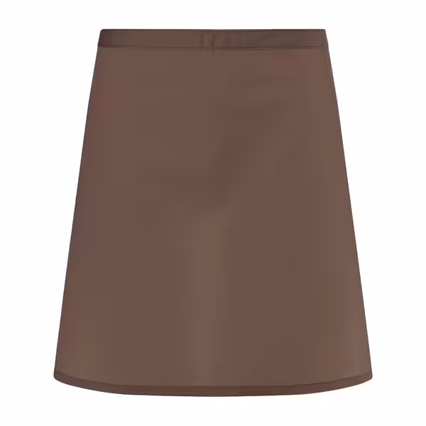 (6 pieces) KARLOWSKY | Basic Bistro Waist Apron – 700 x 550 mm - Light Brown