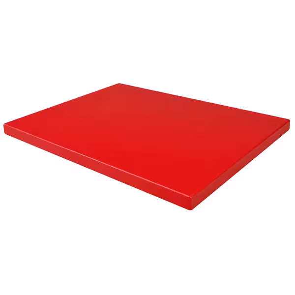 Tocător - 600 x 400 mm - Conform cu standardul HACCP - Roșu