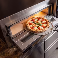 Electric Deck Pizza Oven - Single Deck - Refractory Stone Deck - 6 x Ø 35cm (13.8") - Touchscreen Controls - up to 400°C