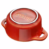 STAUB | CERAMIQUE - Mini Cocotte - Ø 100mm - rund - keramik - antik koppar