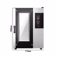Commercial Electric Combi Oven- Digital Controls - 10x GN 1/1 - incl. Automatic washing system, Core temperature probe, HACCP monitoring, USB