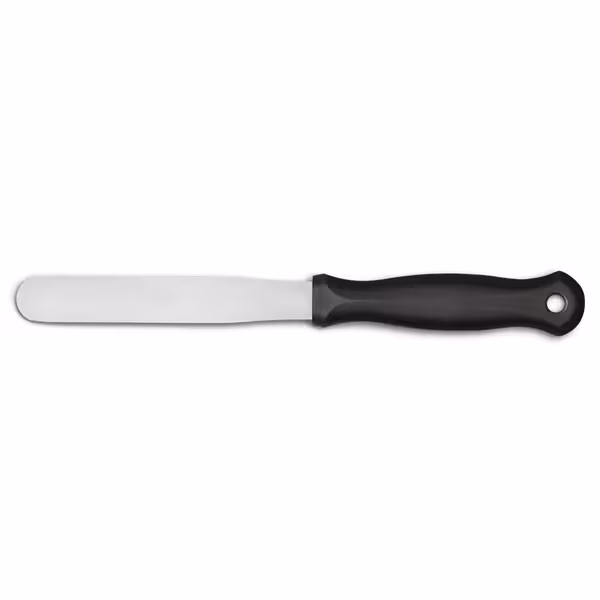 Spatulă de cofetărie dreaptă – Lungime: 120 mm – Drept