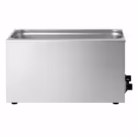 Toplovodna kupka električna - 1,2 kW - GN 1/1 - s odvodnim ventilom