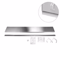Inox postolje - 1400x125x13 mm - kompatibilno sa serijom ASK, ADK, GSK, SSK, SSR, SSIE, WDR i WSR