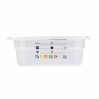 (6 komada) CAMBRO | SafeTrak – polipropilenske posude GN 1/9 – neprozirne – visina: 65 mm