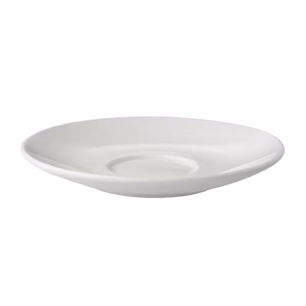 (6 pcs) BART - Cappuccino saucers - Ø155mm - Ivory