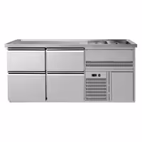Direct Draw Beer Dispenser / Kegerator PREMIUM PLUS- 1950x700mm - with 4 drawers