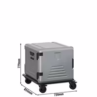 Thermobox - frontmatad - 180 l - för 12x GN 2/1