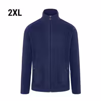 KARLOWSKY | Men's Work Fleece Jacket – Navy - XXL - Recycled Polyester - 60°C Washable