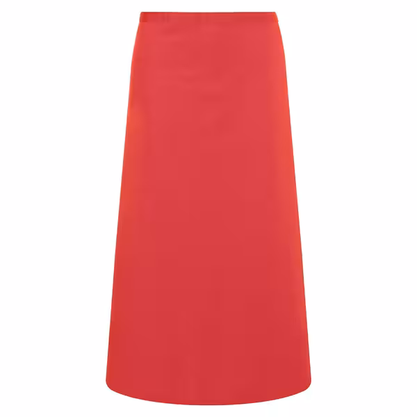 KARLOWSKY | Basic Bistro Waist Apron – Raspberry - 100×75 cm - 65% Polyester / 35% Cotton