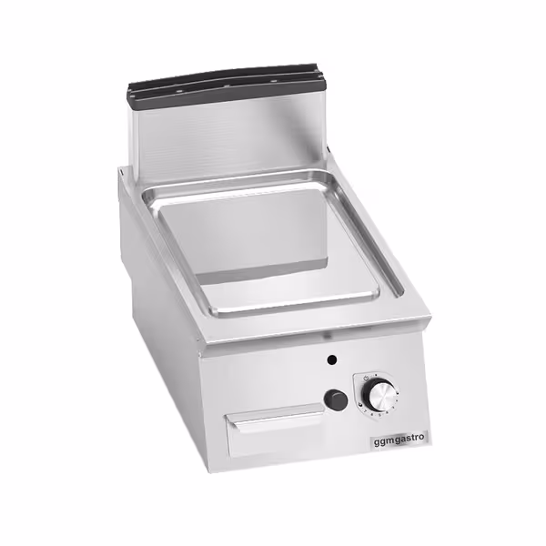 Gázüzemű rostlap - 6,9 kW - Sima - asztali