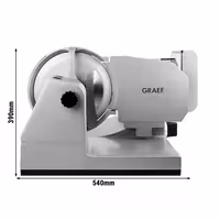 GRAEF | MASTER 2720 – Profesionalni univerzalni narezivač – Oštrica: Ø 270 mm – Duljina reza: 230 mm