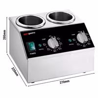 Grijač za preljeve - za 2 bočice - 400 W