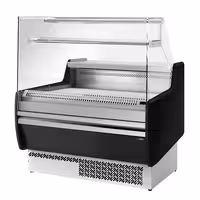 Serve Over Counter - 998x953mm - black front - capacity 110 litres