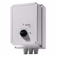 Varvtalsregulator med 5 steg - 230V - 3 A