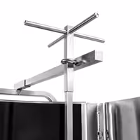  Gas Doner Kebab Grill (Shawarma/Gyros) – with Bottom Motor – ROBAX® Glass – 10 Burners – max. 90 kg – 20 kW