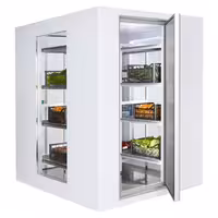 Külmkamber - 1800x1500 mm - 4,06 m³ - 3 klaasseinaga