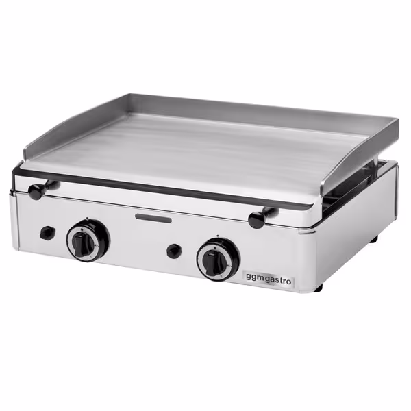 Plită de gătit pe gaz – 5,5 kW – Suprafață de gătit: 583 x 395 mm