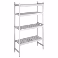 وحدة رفوف ألمنيوم - بداية - 946x460mm - عمق: 460 mm - 4 رفوف - الحمولة: 450 kg