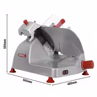 BERKEL | Stroj za rezanje Pro Line kao gravitacijski rezač - 330 Watt - Nož: Ø 250 mm - Siva boja