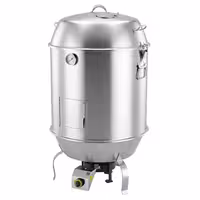 Plinska Pećnica za patke - mehaničko - 10 kW - 835x835x1410 mm - nehrđajući čelik - za najviše 15 patki do 1,5 kg